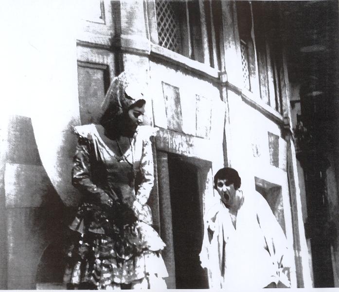 Picture of Herbert Doussant in Carmen with Leonore Lanzillotti