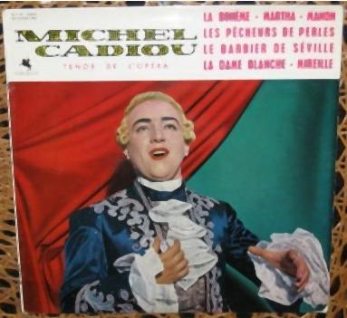 Picture of Michel Cadiou LP cover