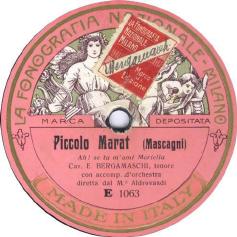 Picture of Ettore Bergamaschi's label