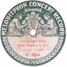 Picture of Alessandro Bonci's Mignon record label