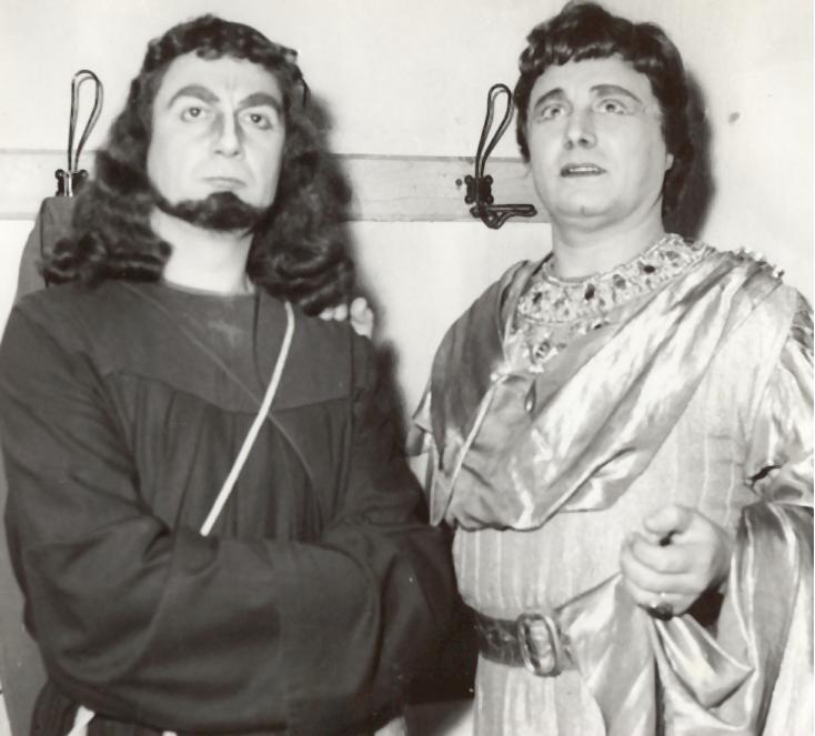 Picture of Jean Michel with Gilbert Dubuc in Thais