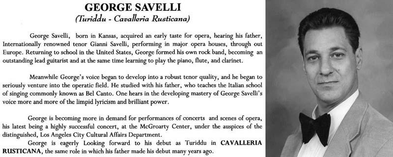 Picture of Cavalleria Program Notes