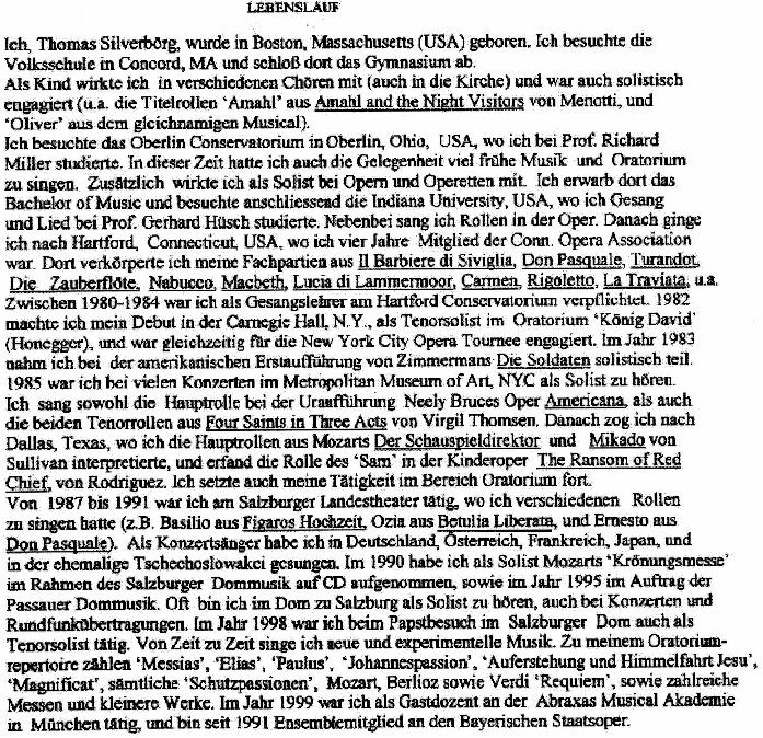 Picture of Thomas Silverbrg's CV