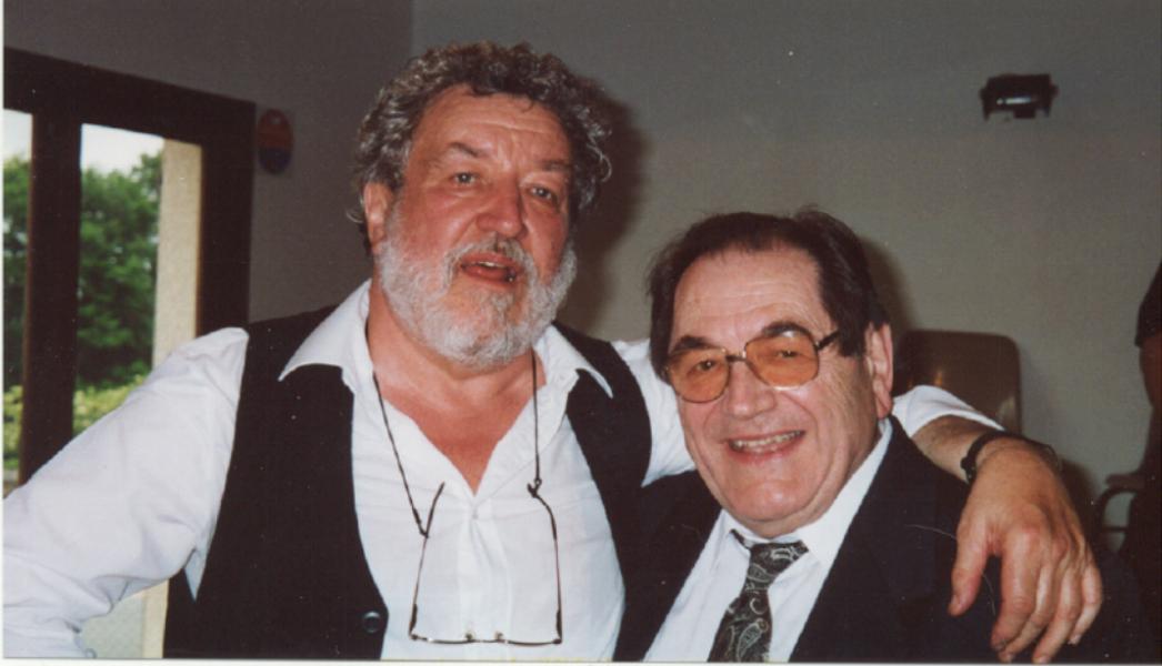 Picture of Michel Cadiou with Jacques Pottier