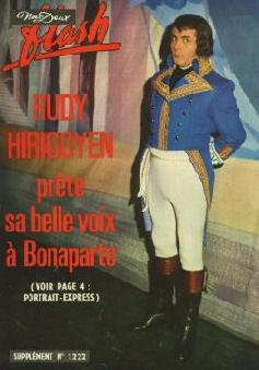 Picture of Rudi Hirigoyen on the  Cover of the Magazine Nous deux 1970