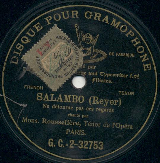 Picture of Salamnbo Label