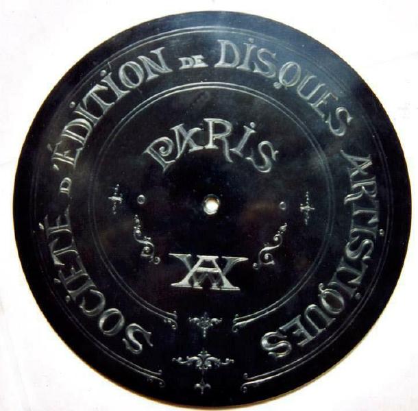 Picture of Tosca Label, back side