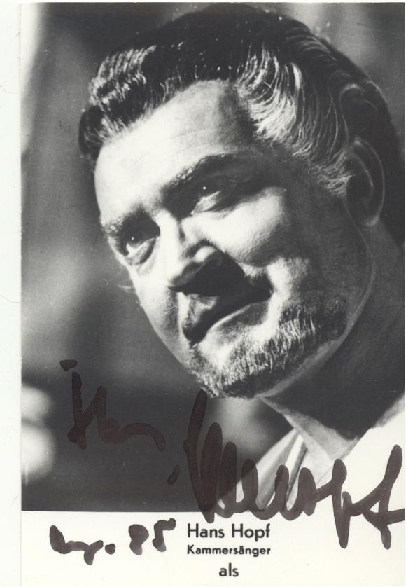 Picture of Hans Hopf as Otello