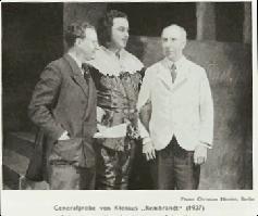 Picture of Vasso Argyris in Rembrandt van Rijn's rehearsal