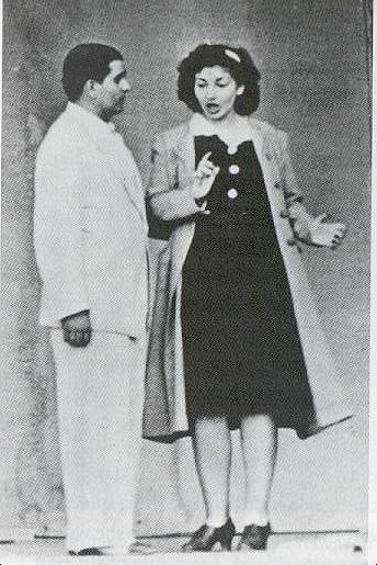 Picture of Loudovikos Kourousopoulos in Tosca with Callas 1942