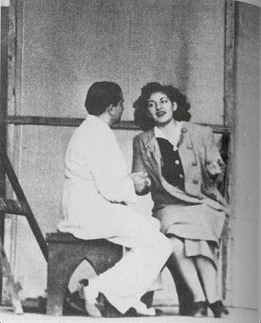 Picture of Loudovikos Kourousopoulos in Tosca with Callas 1942