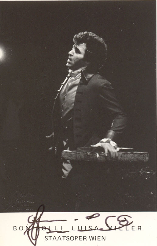 Picture of Franco Bonisolli in Luisa Miller