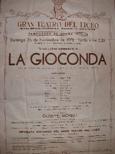 Picture of Franco Pagliazzi Gioconda's Broadside