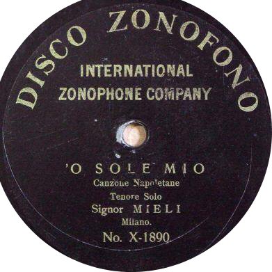 Picture of  Oreste Mieli's label