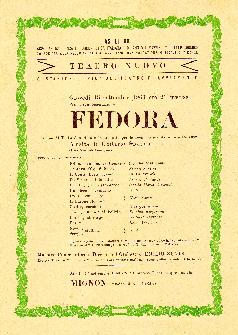 Picture of Franco Pagliazzi's Broadside in Fedora 1960