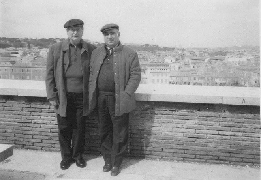 Picture of Franco Gigli with Gino Gasbarrini