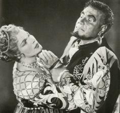 Picture of Ram&oacute;n Vinay as Otello with Gr&eacute; Brouwenstijn