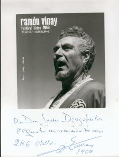 Picture of Ram&oacute;n Vinay as Otello in 1969